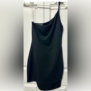 Blue Blush Classic Black Dress